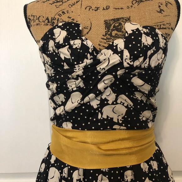 EUC Anthropologie strapless dress - Picture 3 of 8